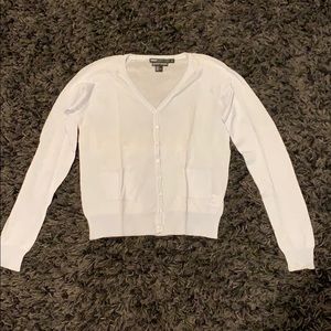 Light blue cardigan and matching undershirt/ tank